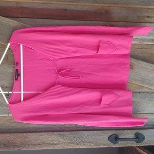 BCBGMAXAZRIA Pink Cardigan, Size M